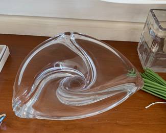Val St. Lambert crystal bowl