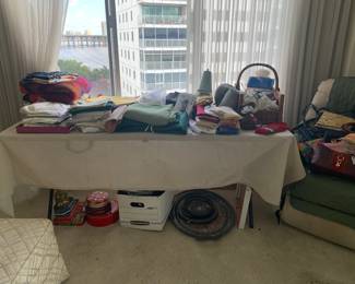 Lines, Clothing, scarves and hand bags