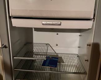 Inside of fridge.
