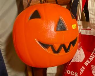Molded pumpkin