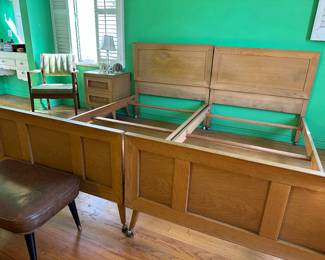 MCM "Lucy/Ricky" Beds and Nightstand