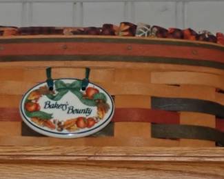 LONGABERGER BASKETS LARGE VARIETY