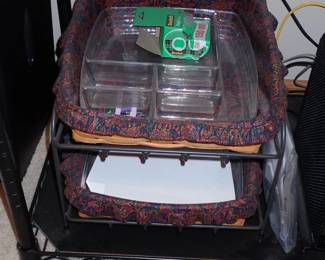 LONGABERGER BASKETS LARGE VARIETY