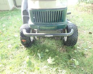 RIDING LAWN MOWER  - CRAFTSMAN  GT - KOHLER PRO 22 V-TWIN - 46" CUT  - WITH BAGGER - RUNS GOOD