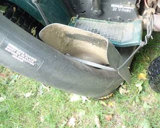 RIDING LAWN MOWER  - CRAFTSMAN  GT - KOHLER PRO 22 V-TWIN - 46" CUT  - WITH BAGGER - RUNS GOOD