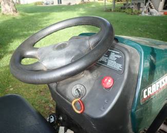 RIDING LAWN MOWER  - CRAFTSMAN  GT - KOHLER PRO 22 V-TWIN - 46" CUT  - WITH BAGGER - RUNS GOODCRAFTSMAN  GT - KOHLER PRO 22 V-TWIN - 46" CUT