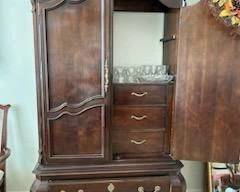 dining storage armoire
