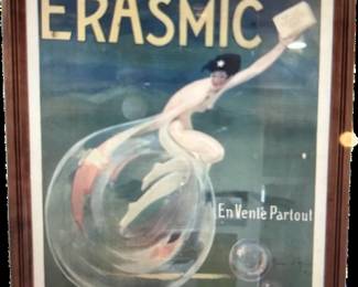 1920 french soap brothel silkscreen poster 4x6 ft