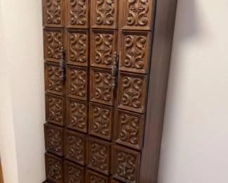 1970s Spanish Baroque Style Armoire - Vintage