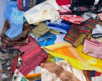 Retro Vintage Scarf Collection - Some NIB - Silk - Echo