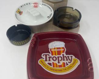 Retro Ashtray Collection - Glass & Ceramic