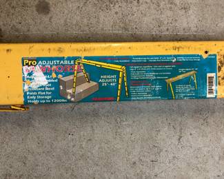 adjustable saw horses