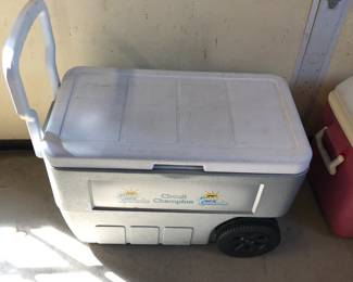 cooler with handle