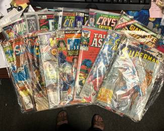 Walt Disney, Hulk, Crystal Warrior, Superman Comics