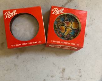 vintage canning lids