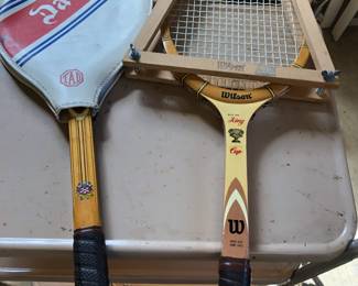 tennis rackets