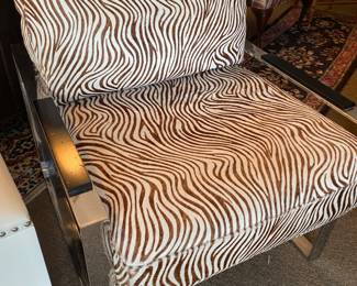 Michael Weiss chair from actress Jill Wagner’s LA apartment. She paid $4000 for chair. Priced $750 at sale 