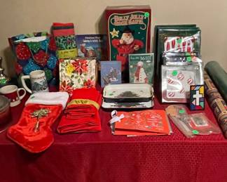 Santa, stocking, and bulbs have sold