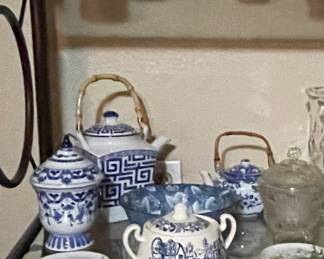 Blue & White items have sold