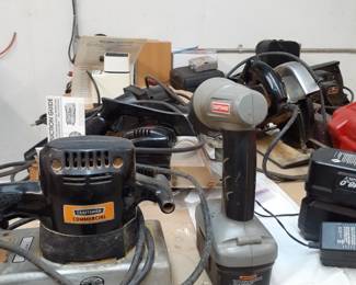 Vintage Craftsman Sanders, Saws, Drills