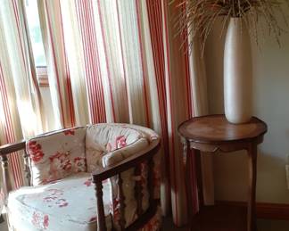 Marquetry Side Table