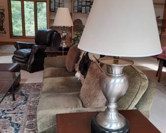 Mossy Green Comfy Couch