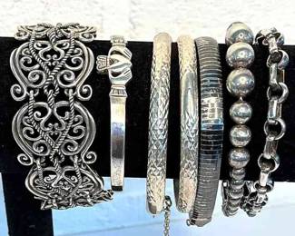  010 Sterling Silver Bracelets 