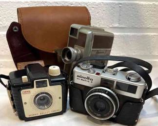 Collection Of Vintage Cameras