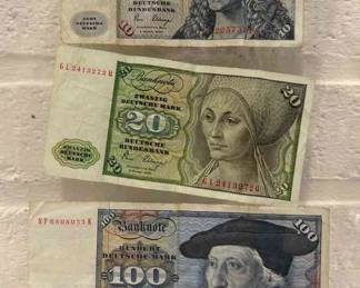 Deutsch Bundesbank Bank Notes