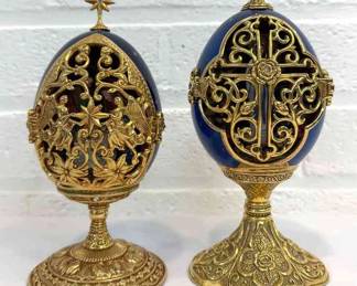 House Of Faberge Limited Edition Religious Eggs