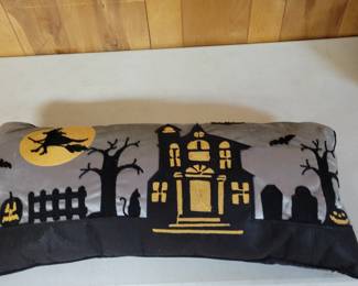 Halloween themed pillow