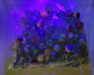 Marbles, some glow