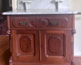 Item 4: Marble top antique wash stand
$229