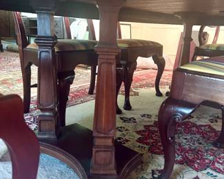 Item 12: beautiful sturdy antique wood work