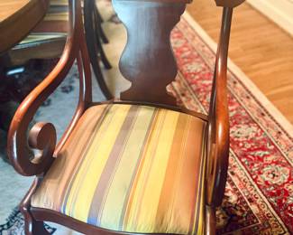 Item 12: 1 of 2 included captains chairs