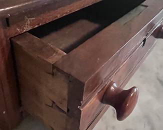 Item 13: dovetailed drawers