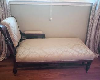Item 15: Victorian chase lounge $199