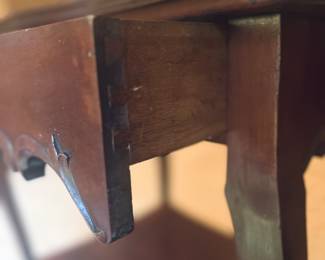 Item 20: dovetailed drawer