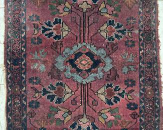 Item 42: antique with some wear - handwoven antique
2 x3’
$98