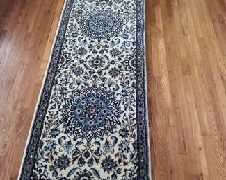 Item 79: handwoven runner in excellent shape 296cm x 82 cm $398
Almost identical to item #98 this one slightly larger