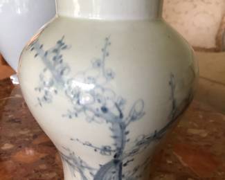 Asian porcelain jar
