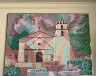 big size modern painting