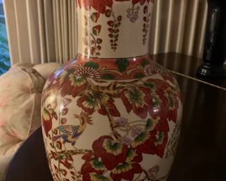 Asian porcelain jar