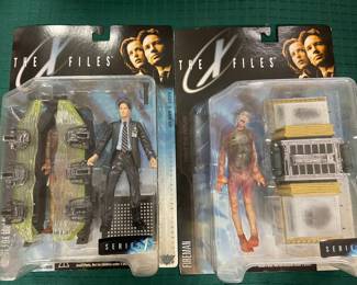 The X Files Action Figs