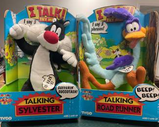 Tyco Vintage Looney Tunes Road Runner, Cat