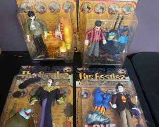 The Beatles Action Figs