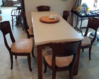 dinning table, chairs