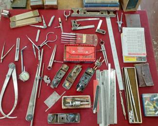 Starrett, Lufkin machine tooling, machinist tools