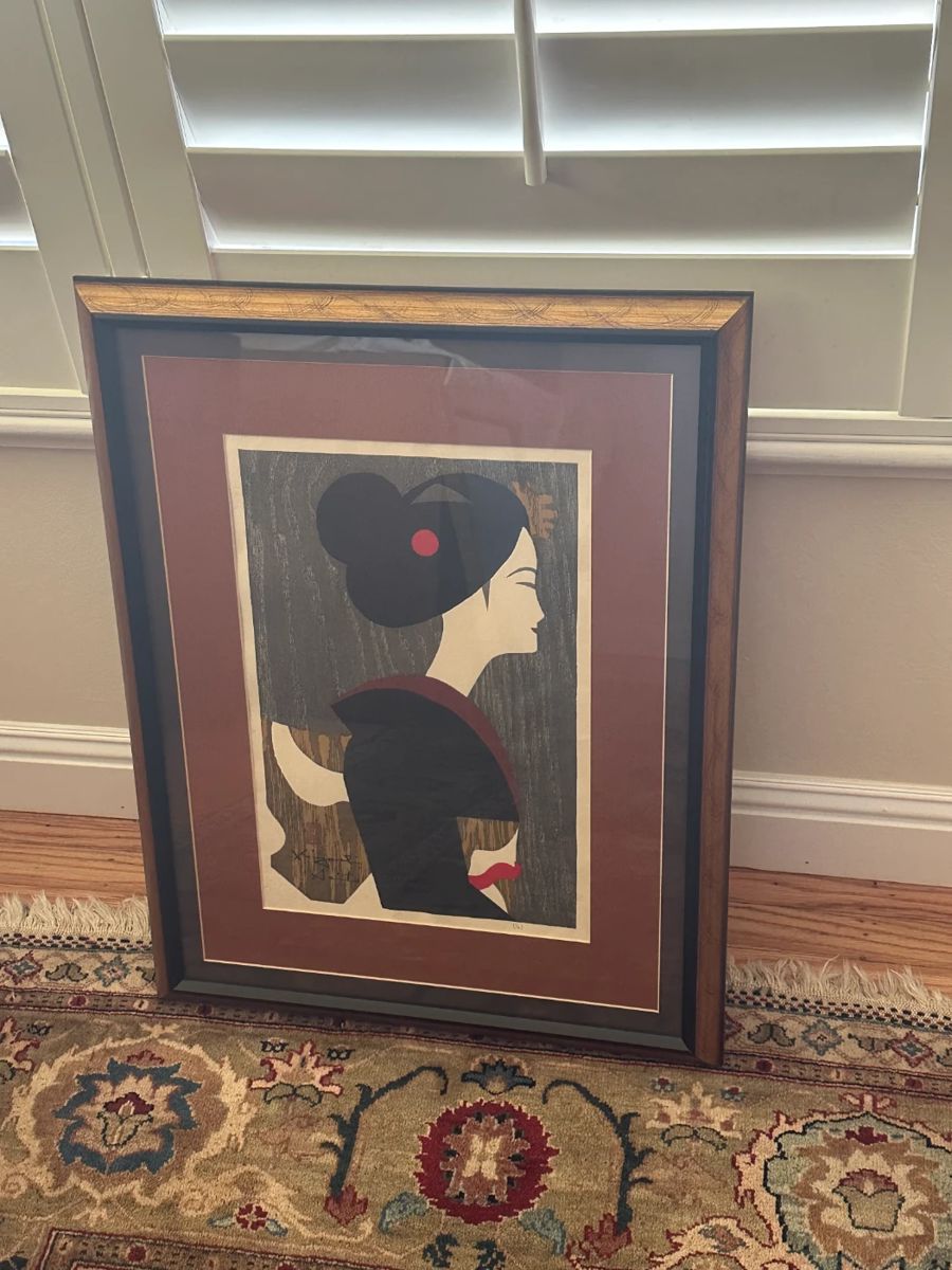 Kiyoshi Saito Woodblock Print
