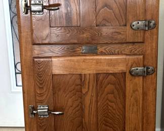 Antique Double Ice Box